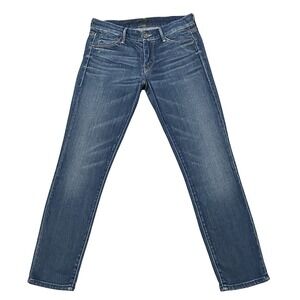 MOTHER The Looker Crop Jeans Size 26 Cry Of The Peacock 28x26‎ Stretch